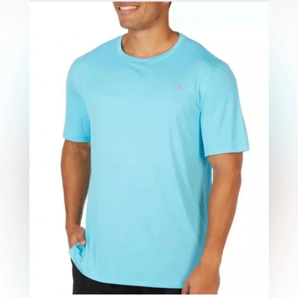 Loco Skailz fishing shirt, men’s, size small, aqua blue color - Picture 6 of 8